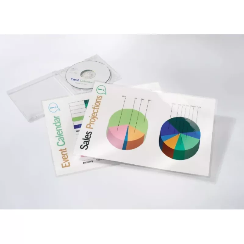 GBC Laminierfolien A4 75 Mikron, glänzend, transparent, A4, 248 mm, 333 mm, 1 mm