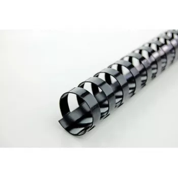 GBC CombBind Binderücken 16mm A4 21R, Schwarz, 145 Blatt, Polyvinylchlorid (PVC), A4, 1,6 cm, 700 g