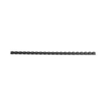 GBC CombBind Binderücken 8 mm A4 21R, Schwarz, 45 Blatt, Polyvinylchlorid (PVC), A4, 8 mm, 240 g