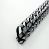 GBC CombBind Binderücken 10 mm A4 21R, Schwarz, 65 Blatt, Polyvinylchlorid (PVC), A4, 1 cm, 330 g