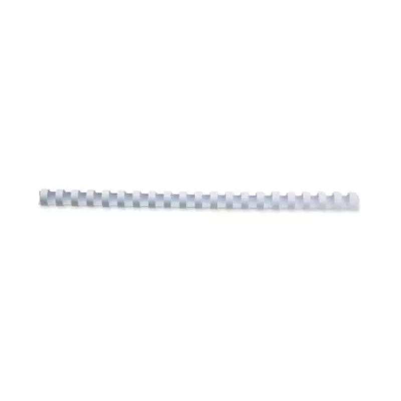 GBC CombBind Binderücken 6 mm A4 21R, Weiß, 25 Blatt, Polyvinylchlorid (PVC), A4, 6 mm, 78 mm