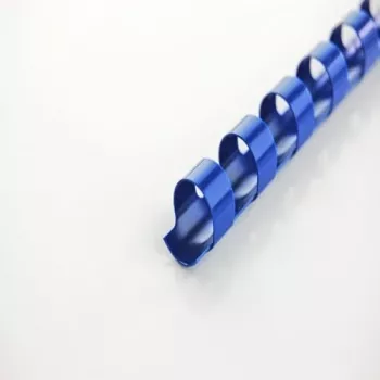 GBC CombBind Bindekämme 10mm A4 21R, Blau, 65 Blatt, Polyvinylchlorid (PVC), A4, 100 Stk.