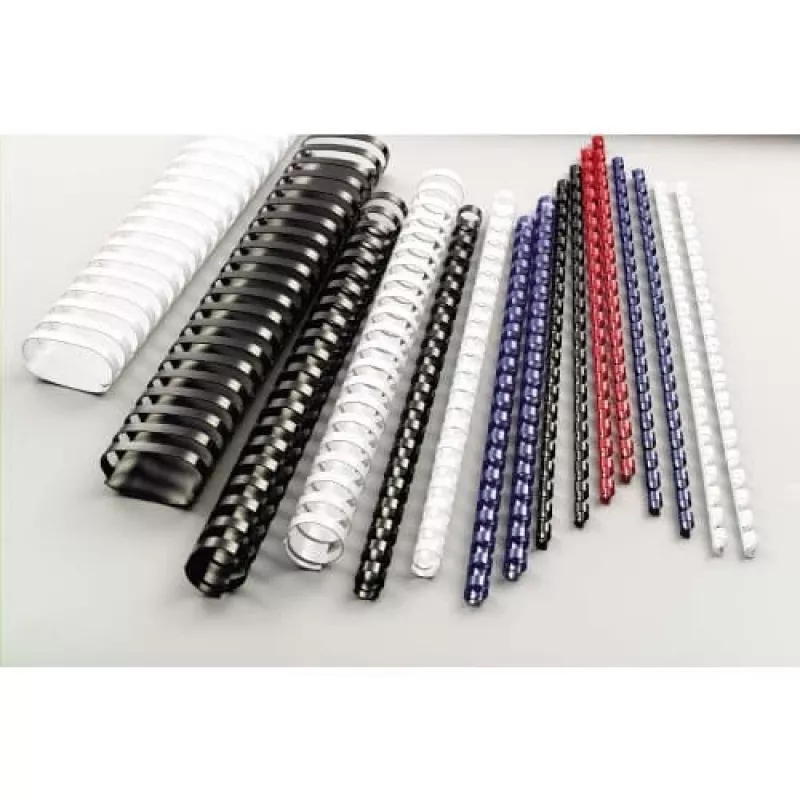 GBC CombBind Bindekämme 10mm A4 21R, Blau, 65 Blatt, Polyvinylchlorid (PVC), A4, 100 Stk.
