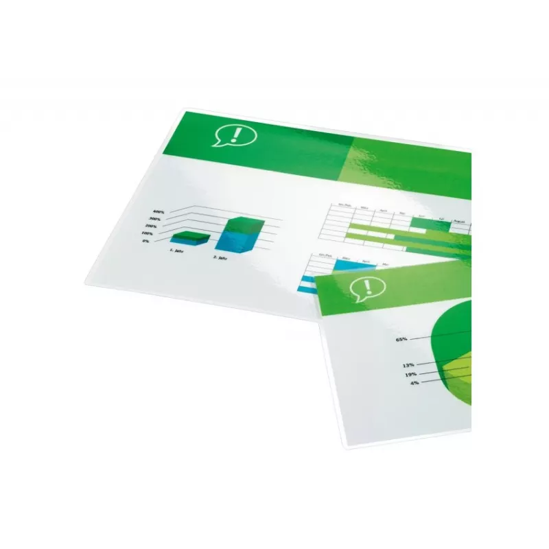 GBC Laminierfolien A3 175 Mikron, glänzend, transparent, A3, 0,35 mm, 303 mm, 426 mm