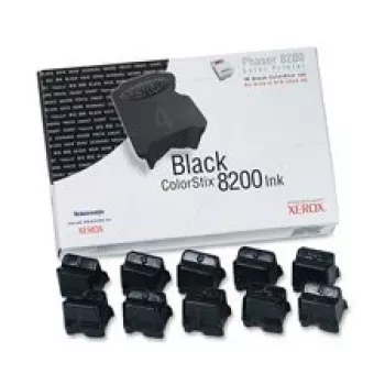 Xerox 016204400 Ink Stick 10 Stück Schwarz 14000 Seiten