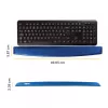 Fellowes Memory Foam Tastatur-Handgelenkauflage, Saphir (9178401)