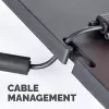 Fellowes Premium Monitor Riser Graphit, freistehend, 36 kg, 53,3 cm (21 Zoll), Höhenverstellung, Graphit