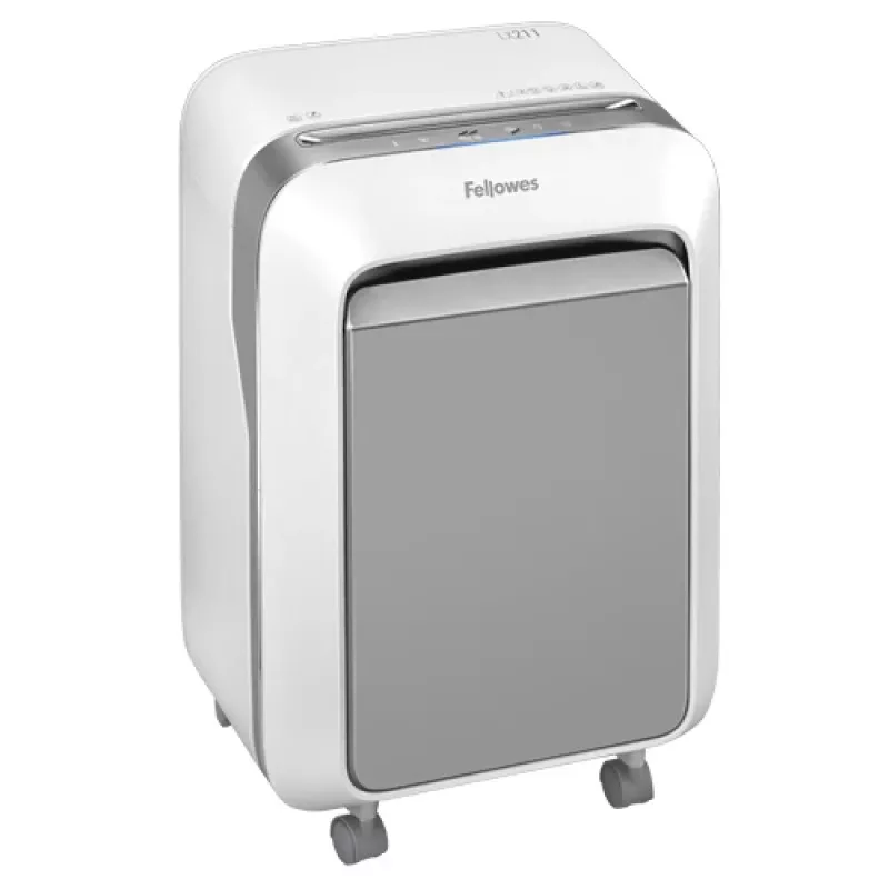Fellowes Powershred LX211 Mikroschnitt-Aktenvernichter, weiß
