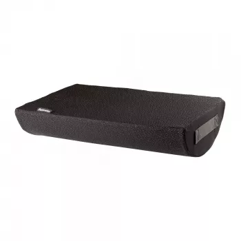 Fellowes Fußstütze unter dem Schreibtisch Breyta Fußstützenkissen, Schwarz, Polyester, 45 cm, 30 cm, 450 mm, 300 mm