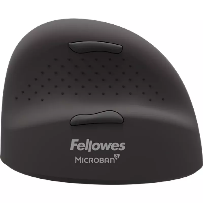 Fellowes Vertikale kabellose Maus Breyta Plus+ Ergonomische Rechtshänder-Vertikalmaus mit antibakteriellem Schutz, groß