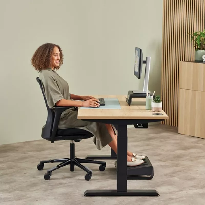 Fellowes Vertikale kabellose Maus Breyta Plus+ Ergonomische Linkshänder-Vertikalmaus mit antibakteriellem Schutz, Groß