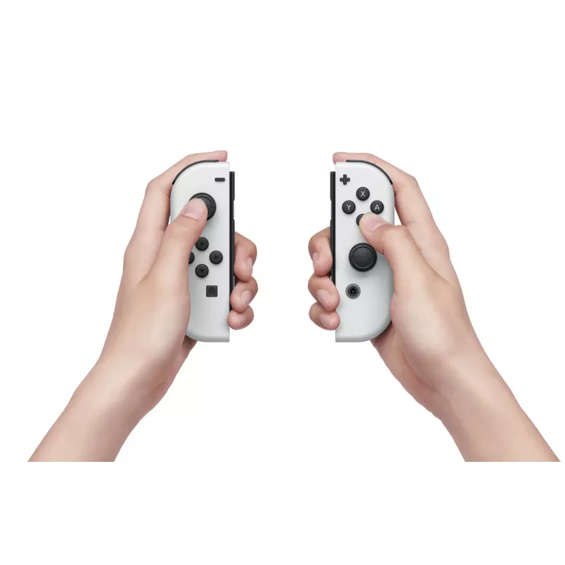 Nintendo Switch OLED tragbare Spielkonsole 17,8 cm (7″) 64 GB Touchscreen Wi-Fi Schwarz, Weiß