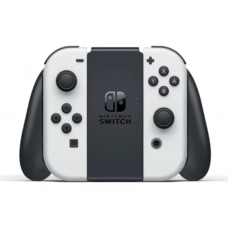 Nintendo Switch OLED tragbare Spielkonsole 17,8 cm (7″) 64 GB Touchscreen Wi-Fi Schwarz, Weiß