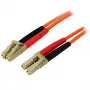 StarTech.com 3m Glasfaserkabel - Multimode Duplex 50/125 - LSZH Fiber Jumper Cord - LC/LC
