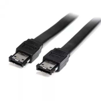 StarTech.com 3 ft abgeschirmtes externes eSATA-Kabel M/M, 0,9 m, eSATA, eSATA, eSATA, Stecker/Stecker, Schwarz