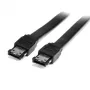 StarTech.com 3 ft abgeschirmtes externes eSATA-Kabel M/M, 0,9 m, eSATA, eSATA, eSATA, Stecker/Stecker, Schwarz