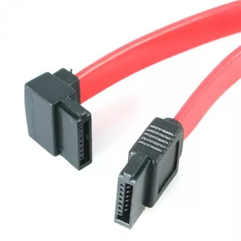 StarTech.com 18 Zoll SATA auf linksgewinkeltes SATA Serial ATA Kabel – F/F