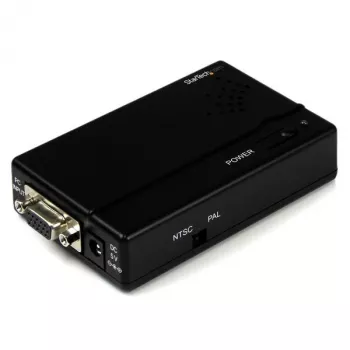 StarTech.com Hochauflösender VGA-zu-Composite-(RCA)- oder S-Video-Konverter – PC auf TV