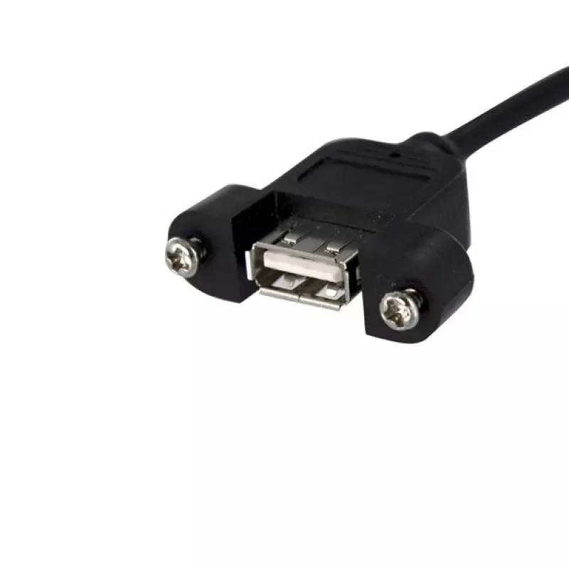 StarTech.com 0,3 m Panel Mount USB-Kabel – USB-A-auf-Motherboard-Header-Kabel F/F