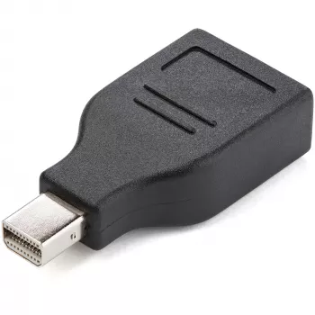 StarTech.com Kompakter Mini DisplayPort auf DisplayPort Adapter - 4K x 2K Video - UHD Mini DP auf DP Konverter - mDP auf DP 1.2 Adapter - mDP PC/Computer auf DisplayPort Monitor/Display - M/F