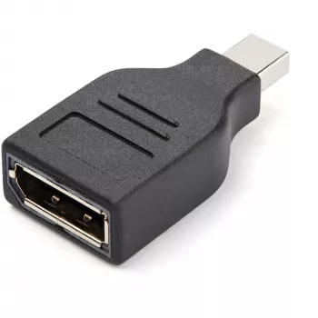 StarTech.com Kompakter Mini DisplayPort auf DisplayPort Adapter - 4K x 2K Video - UHD Mini DP auf DP Konverter - mDP auf DP 1.2 Adapter - mDP PC/Computer auf DisplayPort Monitor/Display - M/F