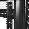 StarTech.com 4-Post 25U Server-Rack-Schrank, abschließbarer 19-Zoll-Daten-Rack-Schrank für Computer / AV / IT-Ausrüstung, Büro- / Heimnetzwerk-Rack mit Rollen und verstellbaren Montageschienen