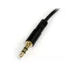 StarTech.com 6 ft schlank 3,5-mm-Klinke auf gewinkelten Stereo-Audiokabel - M/M