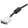 StarTech.com 3m DVI-D Dual-Link-Kabel – M/M, 3 m, DVI-D, DVI-D, Stecker, Stecker, Schwarz, Weiß
