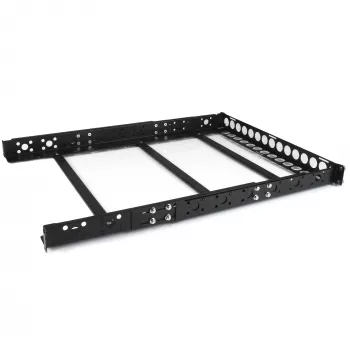 StarTech.com 1U universelle Server-Rack-Schienen, tiefenverstellbare Montageschienen für Server, 19-Zoll-Rack-Montageschienen