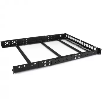 StarTech.com 1U universelle Server-Rack-Schienen, tiefenverstellbare Montageschienen für Server, 19-Zoll-Rack-Montageschienen
