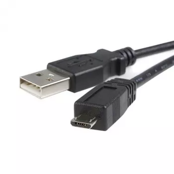 StarTech.com 0,5 m Micro-USB-Kabel - A auf Micro B, 0,5 m, USB A, Micro-USB B, USB 2.0, Stecker/Stecker, Schwarz