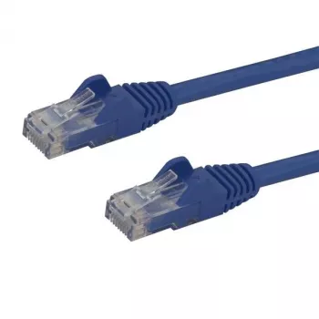 StarTech.com 5m CAT6 Ethernet-Kabel – Blau CAT 6 Gigabit Ethernet Draht – 250MHz 100W PoE RJ45 UTP Netzwerk-/Patchkabel rastnasenfrei mit Zugentlastung einzeln geprüft