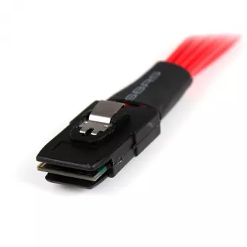 StarTech.com 1m Serial Attached SCSI SAS-Kabel – SFF-8087 auf 4x verriegelnde SATA