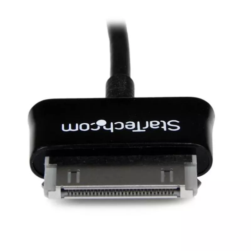 StarTech.com USB OTG-Adapterkabel für Samsung Galaxy Tab, 0,1524 m, Samsung 30p, USB A, Schwarz, Stecker, Buchse