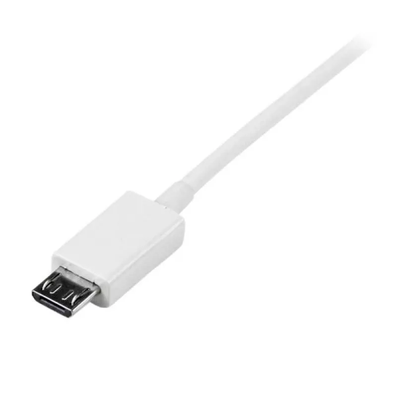 StarTech.com 0,5 m Weißes Micro-USB-Kabel - A auf Micro B