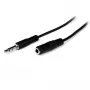 StarTech.com 2m schlank 3,5mm Stereo-Verlängerungs-Audiokabel - M/F