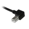 StarTech.com 1m USB 2.0 A auf links abgewinkelten B Kabel - M/M