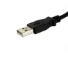 StarTech.com 3 ft Panel Mount USB-Kabel A auf A - F/M, 0,9 m, USB A, USB A, USB 2.0, Schwarz