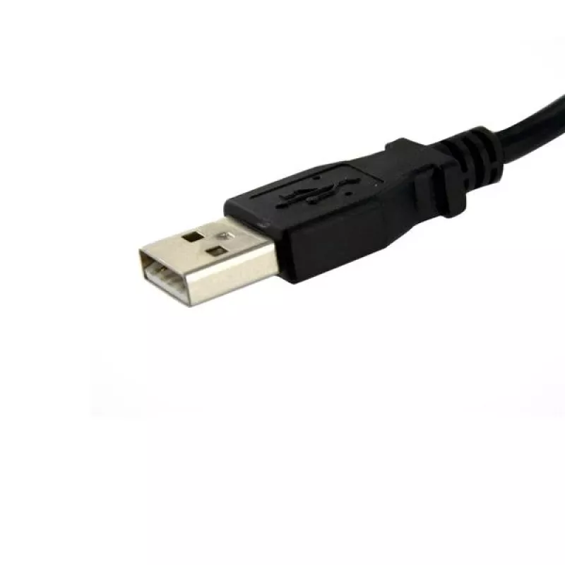 StarTech.com 3 ft Panel Mount USB-Kabel A auf A - F/M, 0,9 m, USB A, USB A, USB 2.0, Schwarz