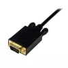 StarTech.com 10ft (3m) Mini DisplayPort auf VGA Adapter Konverterkabel – mDP auf VGA 1920x1200 - Schwarz