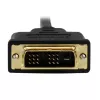 StarTech.com 2 m Micro-HDMI-auf-DVI-Kabel – Micro-HDMI-auf-DVI-Adapterkabel – Videoschnittstellenkabel Micro-HDMI Typ D auf DVI-D Single Link Monitor/Display/Projektor – Langlebig