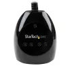 StarTech.com 15 m aktives USB 2.0-Kabel mit 4-Port-Hub, USB 2.0, 480 Mbit/s, Schwarz, 15 m, 110 – 240 V, 5 V