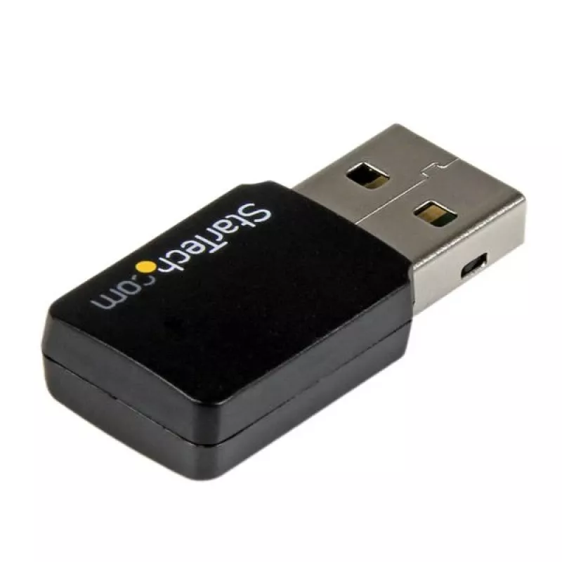 StarTech.com USB 2.0 AC600 Mini Dual-Band Wireless-AC Netzwerkadapter - 1T1R 802.11ac WLAN-Adapter