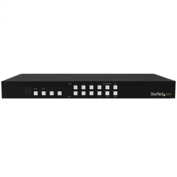 StarTech.com 4x4 HDMI Matrix Switch mit Bild-in-Bild-Multiviewer oder Videowand
