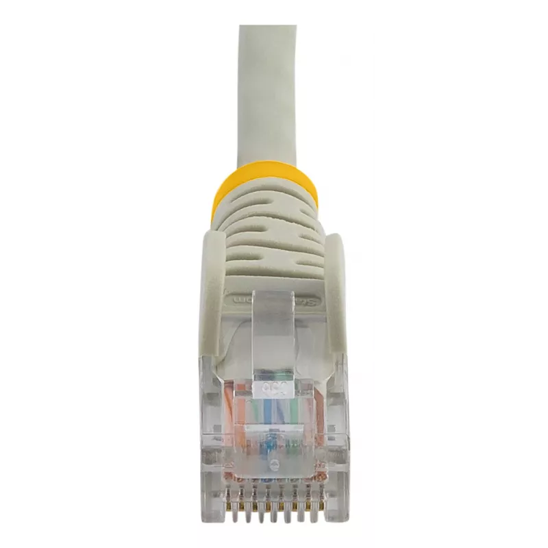 StarTech.com Cat5e Patchkabel mit rastnasenfreien RJ45-Steckern – 1 m, Grau