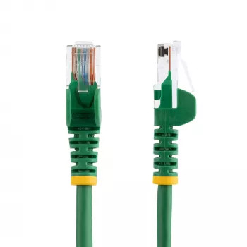 StarTech.com Cat5e Patchkabel mit rastnasenschutzlosen RJ45-Steckern – 1 m, Grün