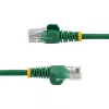StarTech.com Cat5e Patchkabel mit rastnasenschutzlosen RJ45-Steckern – 1 m, Grün