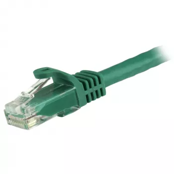 StarTech.com 3m CAT6 Ethernet-Kabel – Grün CAT 6 Gigabit-Ethernet-Kabel – 250 MHz 100 W PoE RJ45 UTP Netzwerk-/Patchkabel rastnasenschutz mit Zugentlastung einzeln getestet