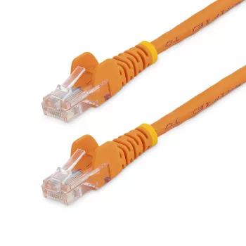 StarTech.com Cat5e Patchkabel mit Snagless RJ45-Steckern – 2 m, Orange