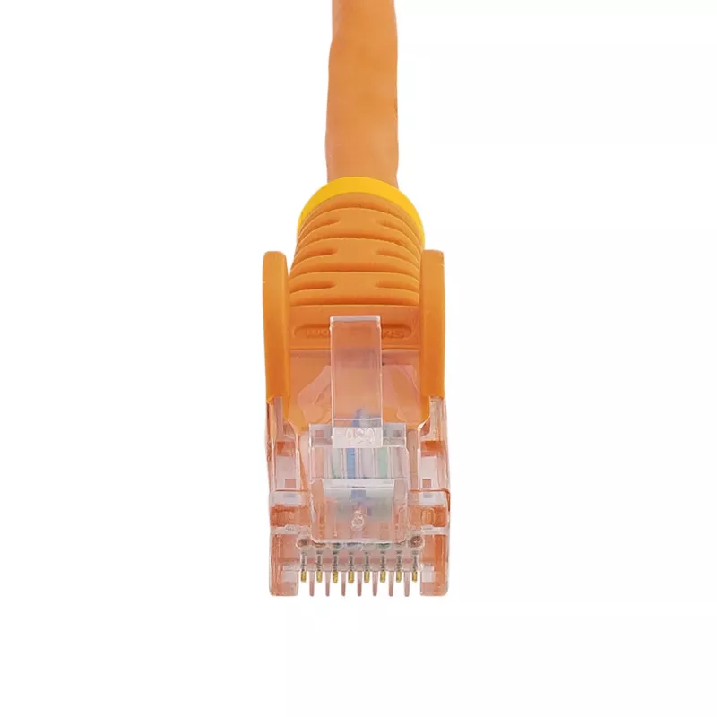 StarTech.com Cat5e Patchkabel mit rastnasenschutzlosen RJ45-Steckern – 1 m, Orange